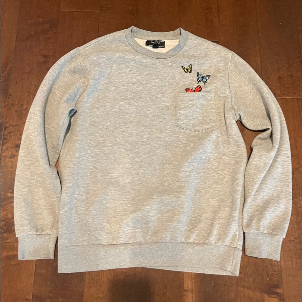 Forever 21 Light Gray Sweater